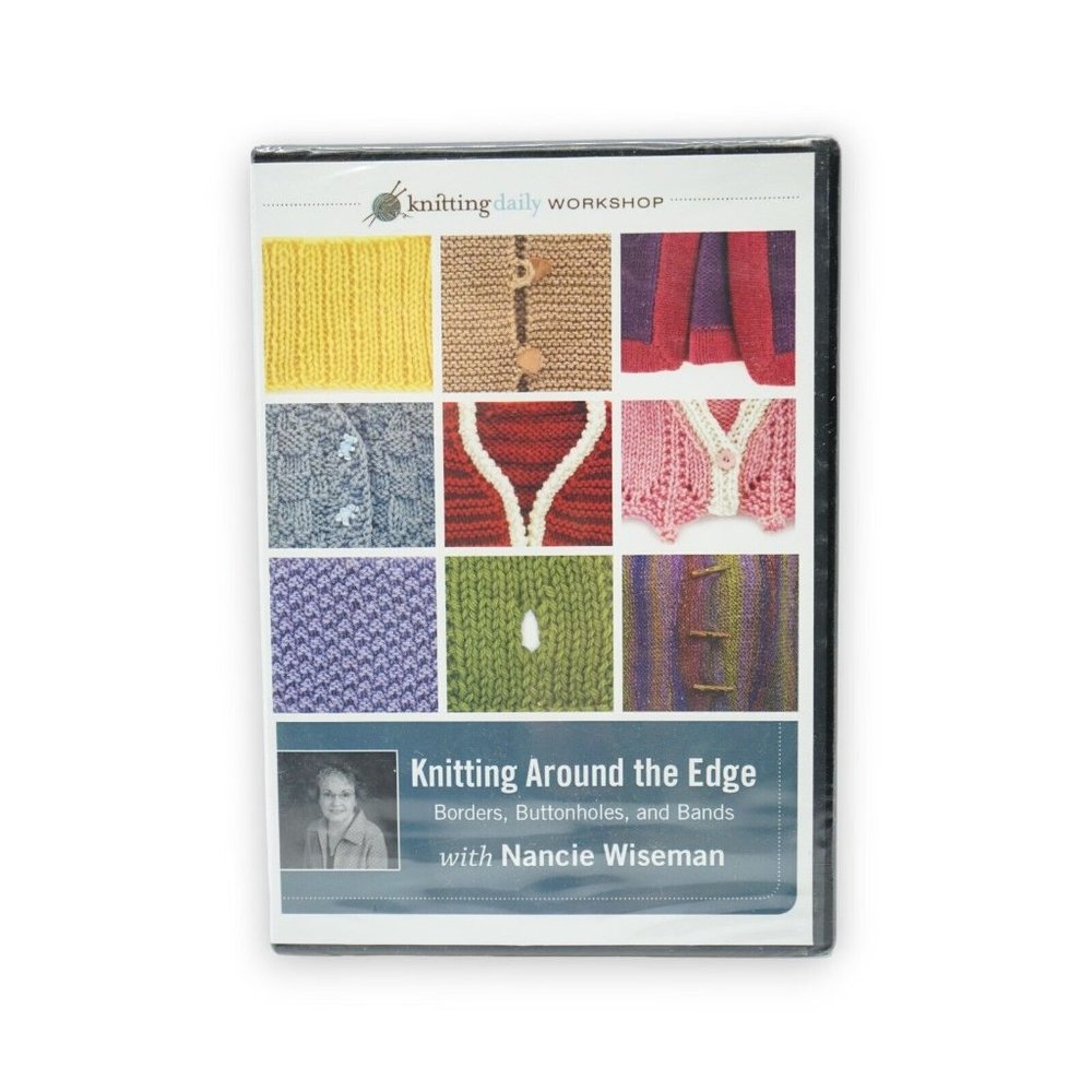 2011 Interweave Knitting Around‎ The Edge Nancie Wiseman Instruction DVD 7757